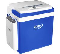 ZORN Cooler Z 26 LNE 7,8 Ah Glacière à batterie CEE: E (A - G) thermoélectrique 12 V, 230 V DC/AC bleu-blanc 25 l Max. 17°C en dessous de la température