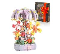 ZornRC Ensemble de blocs de construction de fleurs pour adultes, arbre à souhaits, fleur artificielle et papillon, kit de collection botanique, cadeau pour la fête des mères, les anniversaires et les