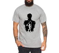 Zoro in Zoro One Manga T-Shirt Luffy pour Homme Anime Piece, Farbe2:Gris Chiné, Größe2:X-Large