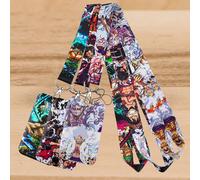 Zoro lanière Anime Pirate porte-carte sangle de cou pour arte d'identité sangles de téléphone porte-Badge porte-clés Cosplay accessoires cadeaux 2