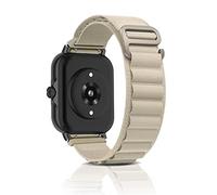 ZoRoll 20mm Bracelet pour Amazfit Active 2/Active/GTS 4/GTS 4 Mini/GTR Mini/Bip 3 Pro/GTS 3/GTS 2e, Nylon G-Hook Longueur réglable Bracelet de Rechange pour Amazfit GTR 42mm - Blanc