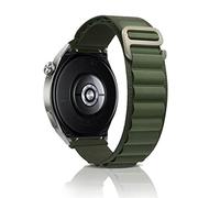 ZoRoll 22mm Bracelet pour Huawei Watch GT 6 46mm/6 Pro/GT5/gt4/gt3/Ultimate2/Buds, Nylon G-Hook Longueur Réglable Bracelets de Rechange pour Huawei Watch 5 46mm/4 Pro/3 Pro/Ultimate - Armée Verte