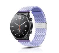 ZoRoll 22mm Bracelet pour Xiaomi Redmi Watch 5 Active/5 Lite/Watch S4/S3/Watch3/2/2 Pro, Tressée Nylon Braceletss pour Garmin Forerunner 265/Venu 4 - Lilas