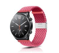 ZoRoll 22mm Bracelet pour Xiaomi Redmi Watch 5 Active/5 Lite/Watch S4/S3/Watch3/2/2 Pro,Tressée Nylon Bracelets pour Garmin Forerunner 265/Venu 4/3/Amazfit Bip 6/5 - Arc-en-Ciel