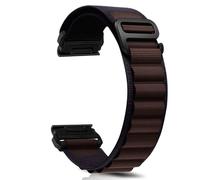 ZoRoll 22mm QuickFit Bracelet pour Garmin Fenix E/Fenix 8 47mm/7 Pro/7/6 Pro/6/5, Nylon G-Hook Longueur réglable Bracelet de Rechange pour Garmin Tactix 8 47mm/Descent G2/Epix - Gris Violet