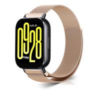 ZoRoll Bracelet 22mm pour Xiaomi Redmi Watch 5 Active/5 Lite/S4, Inoxydable Metal Sangle de Magnétique Bracelets Compatible avec Xiaomi Watch S4 Sport/S3/2/2 Pro/Amazfit Balance - Or Rose