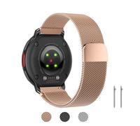 ZoRoll Bracelet Compatible avec Polar Vantage M3/Polar Vantage V3, Inoxydable Metal Sangle de Remplacement magnétique Compatible avec Polar Vantage M3/V3 - Or Rose