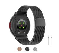 ZoRoll Bracelet Compatible avec Polar Vantage M3/V3, Inoxydable Metal Sangle de Remplacement magnétique - Noir