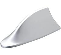 ZORQ Antennes Voiture Daileron de Requin pour Peugeot 406 Coupé 8C / 406 Sedan 8B Forme d’aileron Etanche Dantenne de Voiture Signal Pièces Automobiles, Silver Style