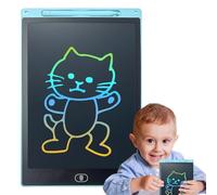 ZORQ Blocs de Dessin électroniques, Tablette d'écriture LCD | Tablette à Dessin effaçable pour - Planche à Dessin respectueuse des Yeux pour, Graffiti pour la Maternelle, la crèche, Le Salon, la