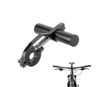 ZORQ Extensions de Guidon, Noir, Aluminium, pour Compteur de vélo