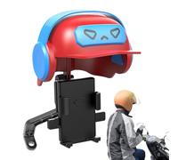 ZORQ Parapluie de téléphone pour Le Soleil,Mini Casques pour téléphone Portable avec Oreille Mignonne - Pare-Soleil antireflet, Support de téléphone Portable bloquant l'éblouissement pour Moto, vélo
