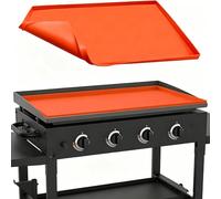 ZORQ Tapis Barbecue en Silicone Compatible avec Cadac Stratos 3 2018-2021 | Tapis de Protection Réutilisable pour Plaque de Grill avec Bords Surélevés, Accessoire pour Barbecue et Plancha