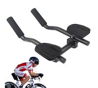 ZORQ Vélo Aero Bar | Repose-vélo Poignée Relaxation pour vélo Guidon TT,Barres aérodynamiques en Alliage d'aluminium Barre Repos Cycle Stable vélo pour Triathlon, vélos