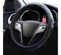 ZORQ Voiture Cuir Microfibre Caches de Volant pour Mercedes E Class E Classe E Clase E Klasse W211 Antidérapant Couvre Volant en Cuir Respirant Decoration Interieur Accessoires,Black Style