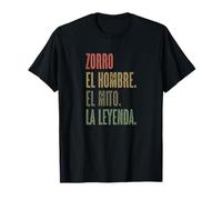 ZORRO - El Hombre El Mito La Leyenda | Nombre Camisa - T-Shirt
