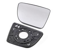 ZORTAXKFV Chauffant Verre Rétroviseur pour Kia Venga 2010-2018 2019 2020, Voiture Remplacement Recul Miroir avec Plaque de Support Extérieur Accessoires,Left