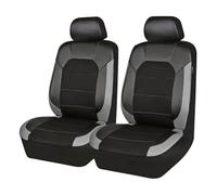 ZORTAXKFV Housse Siege Voiture pour Opel Life Adam Karl Corsa Tigra Chevette Olympia, Ensemble Siège Avant Protection Complète Quatre Saisons Accessoire Voiture Interieur,Grey
