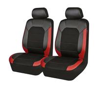 ZORTAXKFV Housse Siege Voiture pour VW Rabbit Sagitar Scirocco Sharan Saveiro, Ensemble Siège Avant Protection Complète Quatre Saisons Accessoire Voiture Interieur,Red