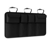 ZORTAXKFV Organisateur Coffre Voiture pour Toyota Supra Highlander Sienna Urban, Sac Rangement Coffre Pliable Suspendu Multi-Poches Seat Arrière Accessoire Voiture