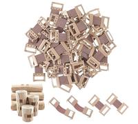ZORTVUL 60 Pièces Clips Élastiques En Métal - Clips Élastiques En Métal, Elastique Bandage Wrap Stretch Métal Clips Remplacement Attache Fixation Pinces Crochets,Pour Différents Types De Banda