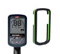 Zorvayne Coque de protection pour Minelab Equinox 900/700 - Anti-collision - Résistante aux chocs - Avec découpes précises pour bouton d'alimentation - Accessoires de détecteur de métaux (noir + vert)