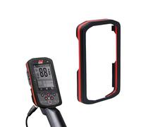 Zorvayne Coque pour manette Minelab X-Terra Pro/Elite - Anti-collision - Résistante aux chocs - Avec découpes précises - Accessoires de détecteur de métaux (Manticore, noir + rouge)