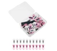 ZORVUJI Kit Réparation Pneu Voiture 30 Pièces, Kit de Réparation Tubeless avec Tournevis, Kit Réparation Pneu Moto, Mèches pour Pneu Sans Chambre à Air