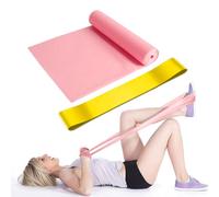 ZORVYN 2 pcs Bandes Élastiques Fitness, Guide d'Exercices, eBook en Français, Sac de Transport - Élastique Musculation, Bande Élastique Sport, Accessoire Gym