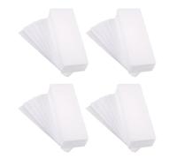 ZORVYN 2 sets (200 bandes) épilation réutilisables et résistantes en non-tissé pour cire chaude et cire orientale - Douces pour la peau, idéales pour jambes, poitrine, dos, zone intime et visage