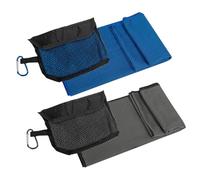 ZORVYN Lot de 2 Serviettes Rafraîchissantes, Refroidissement Rapide, pour Cou et Visage, Chaleur Estivale, Salle de Sport, la Course, Golf, Le Yoga et Musculation, Microfibre, Gym Towel (100 x 30 cm)