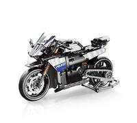 Zorwlodc Technique Moto Bloc de Construction, Maquette de Moto, 1000+ Pièces, Compatible avec Lego pour Yamaha R1
