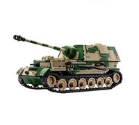 Zorwlodc WW2 Char Tank Militaire Jeu de Construction, Modèle de Char de Combat Militaire Elephant, 800+ Pièces, Tank WW2 Block de Construction Compatible avec Lego