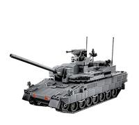 Zorwlodc WW2 Char Tank Militaire Jeu de Construction, Modèle de Tank Char Militaire de Combat Principal, 2252 Pièces, Tank WW2 Block de Construction Compatible with Lego
