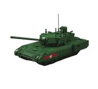Zorwlodc WW2 Char Tank Militaire Jeu de Construction, Modèle de Tank Char Militaire de T-14 Armada, 2356 Pièces, Tank WW2 Block de Construction Compatible with Lego