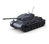 Zorwlodc WW2 Char Tank Militaire Jeu de Construction, Modèle Réduit du Char Militaire Panzerkampfwagen VI Tiger (P), 1500+ Pièces, Tank WW2 Block de Construction Compatible avec Lego