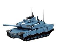 Zorwlodc WW2 Militaire Jeu de Construction, Modèle de Tank Char Militaire de Abrams X Tank, 2116 Pièces, Compatible avec Lego