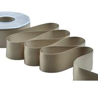 Zorzetto s.r.l. Furlanis - Ruban Satin Double Face, Tissu Italien - Cannelle, 40 mm x 25 m