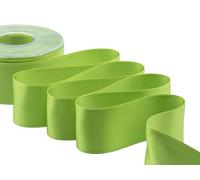 Zorzetto s.r.l. Furlanis - Ruban Satin Double Face, Tissu Italien - Vert Pistache, 48 mm x 25 m
