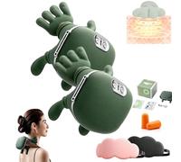 Zoserx Bionic Lot de 2 masseurs chauffants Shiatsu pour les épaules, le cou et les épaules Siacalm, massage électrique des tissus profonds 4D, ajustement réglable pour homme et femme