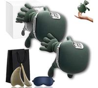Zoserx - Masseur chauffant bionique, masseur Shiatsu portable sans fil pour le cou et le dos, masseur électrique pour le cou Deep Tis Slasoo avec mains, simulation de main humaine pour détendre les