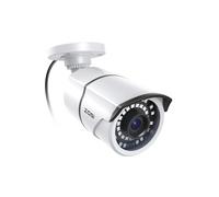 ZOSI 1080P 4in1 Caméra de Surveillance Extérieure IP66 Métal Blanc