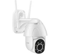ZOSI 4MP Caméra Surveillance WiFi PT Vue à 360°, Camera Extérieure sans Fil Alarme Sonore et Lumineuse, Détection Véhicule et Personne, Vision Nocturne Couleur, Audio Bidirectionnel, Accès à Distance