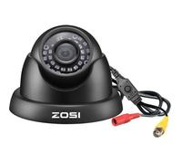 ZOSI 2.0MP HD 1080p Caméra de Surveillance Quadbrid 4-in-1 HD-CVI/TVI/AHD/960H Analog CVBS 24 LEDs Vision Nocturne 65ft 3.6mm Lens