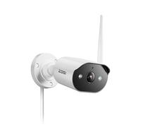 ZOSI 3MP Caméra de Surveillance Supplémentaire pour Compléter Notre Système Vidéo Surveillance WiFi6, Projecteur et Sirène pour Alarme, Audio Bidirectionnel, Caméra Extérieure IP66, C302
