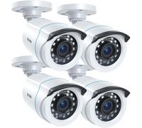ZOSI 4PCS 1080P TVI Caméra de Surveillance Extérieure Alarme Maison Sécurité 30M