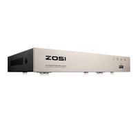 ZOSI 8CH 720P HDMI TVI DVR Enregistreur Vidéo Numérique - Code QR pour Smartphone - Détection de Mouvement et Alerte par Email -CCTV Système de