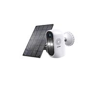 ZOSI C1 Pro 2K Camera de Surveillance WiFi à Batterie Rechargeable, Caméra Extérieure sans Fil avec Panneau Solaire, Audio Bidirectionnel, Détection de Personne, Alerte Instantanée, Accès à Distance