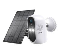 ZOSI C1 Pro 2K Camera de Surveillance WiFi à Batterie Rechargeable Caméra Extérieure sans Fil Panneau Solaire Audio Bidirectionnel