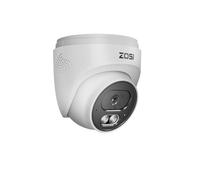 ZOSI C220 4K 8MP Caméra Surveillance Extérieure PoE Supplémentaire/Remplacement pour Notre Kit Caméra PoE NVR 4K, Détection de Personne/Véhicule/Visage et Alerte Instantanée, Vision Nocturne 30 m